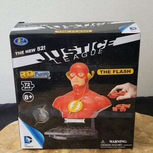 DC Comics The Flash 3D Puzzle Bust - Red and Yellow